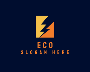 Electric Lightning Bolt  Logo