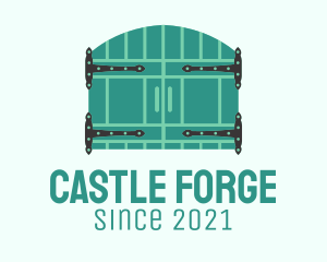 Medieval Castle Door logo design