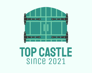 Medieval Castle Door logo design