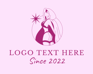 Hosiery - Cape Woman Lingerie logo design