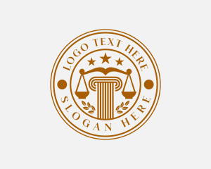 Courthouse Law Attorney Logo