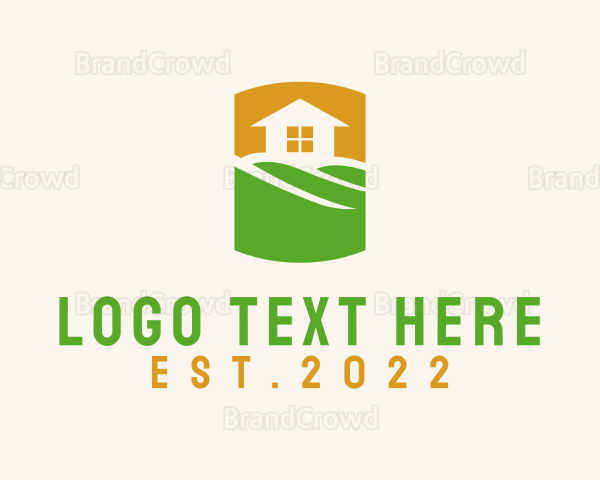 Landscaping House Garden Logo