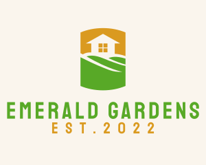 Landscaping House Garden  logo design