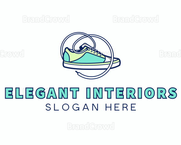 Sneakers Activewear Shoe Logo