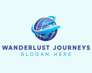 Travel - Travel Airline Globe logo design