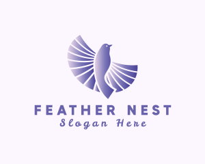 Pigeon Dove Bird logo design