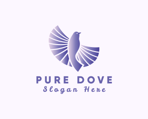 Pigeon Dove Bird logo design