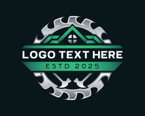 Roof - Roof Repair Maintenance logo design