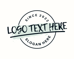 Hobby Store - Urban Graffiti Badge logo design