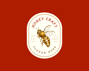 Mead - Honey Bee Mead logo design
