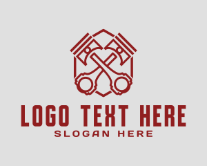 Company - Piston Mechanic Garage logo design