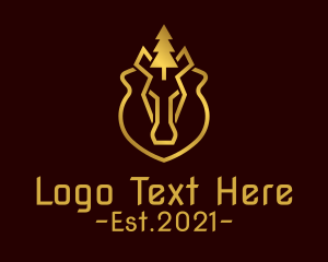 Tree - Deluxe Bear Campsite logo design