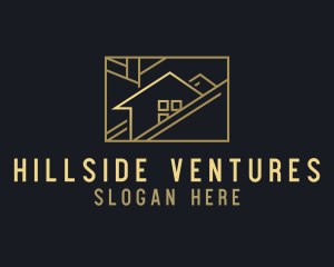 Hillside - House Realtor Real Estate logo design