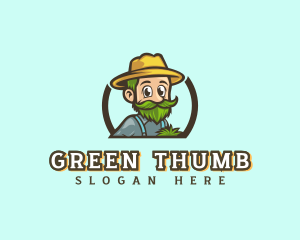 Horticulture - Lawn Gardener Farmer logo design