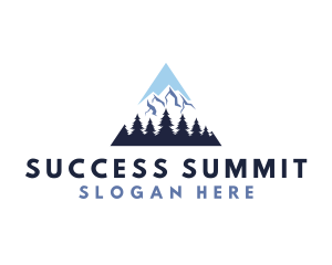 Triangle Mountain Summit logo design