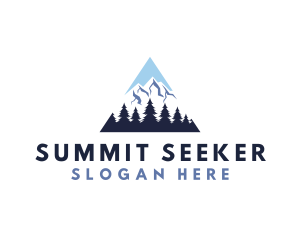 Triangle Mountain Summit logo design