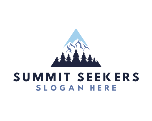 Triangle Mountain Summit logo design