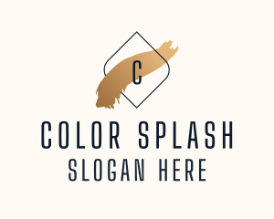 Watercolor Paint Boutique logo design