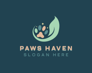 Eco Pet Grooming logo design