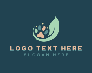 Animal Shelter - Eco Pet Grooming logo design