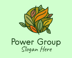 Autumn Leaf Garden  Logo