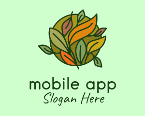 Autumn Leaf Garden  Logo