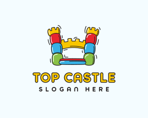 Kids Castle Playground logo design