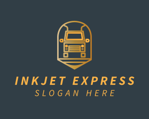 Express Truck Delivery logo design