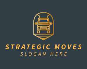 Express Truck Delivery logo design