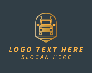 Truck-driver - Express Truck Delivery logo design