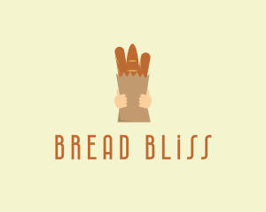 Baguette - Baguette Bread Bakery logo design