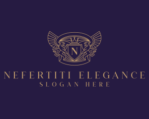 Elegant Griffin Heraldry logo design