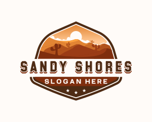 Dunes - Western Desert Dunes logo design