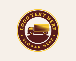 Transportation - Delivery Truck Logistics logo design