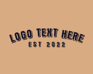 Vintage - Rustic Vintage Wordmark logo design