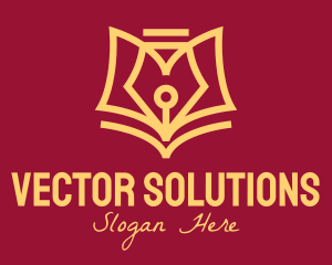 Vector - Publishing Pen Tool logo design
