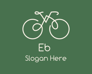 Green Bicycle Bike Logo