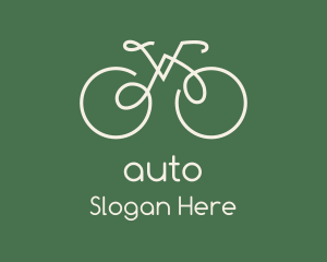 Green Bicycle Bike Logo