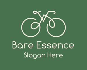 Green Bicycle Bike logo design