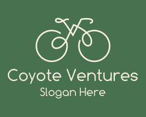 Green Bicycle Bike logo design