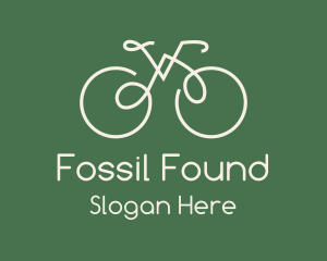 Green Bicycle Bike logo design