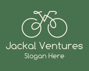 Green Bicycle Bike logo design