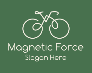 Green Bicycle Bike logo design