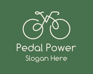Bicycle - Green Bicycle Bike logo design