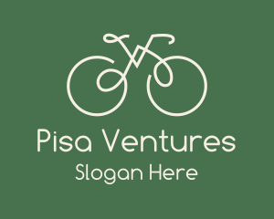 Green Bicycle Bike logo design