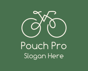 Green Bicycle Bike logo design