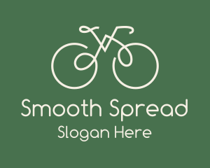 Green Bicycle Bike logo design