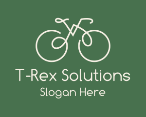 Green Bicycle Bike logo design