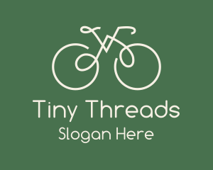 Green Bicycle Bike logo design