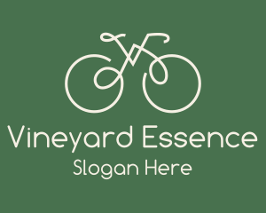 Green Bicycle Bike logo design